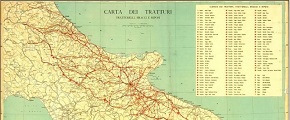 mappa tratturi